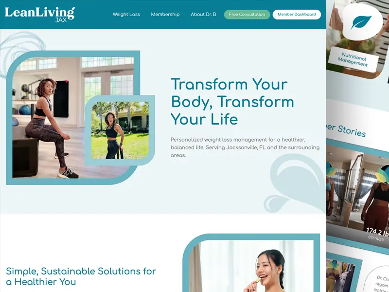 Lean Living Jax Brand Transformation