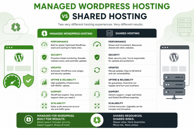 Managed wordpress hosting vs shared wordpress hosting
